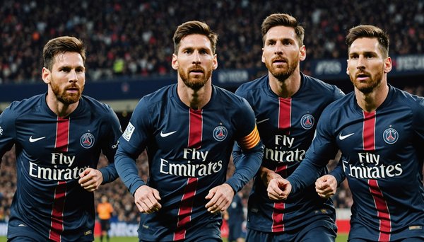Lionel Messi et ses compatriotes argentins au PSG